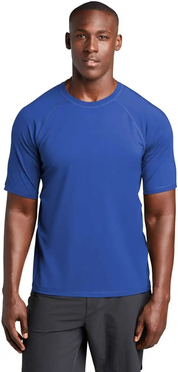 Sport Tek St470 Rashguard Tee True Royal