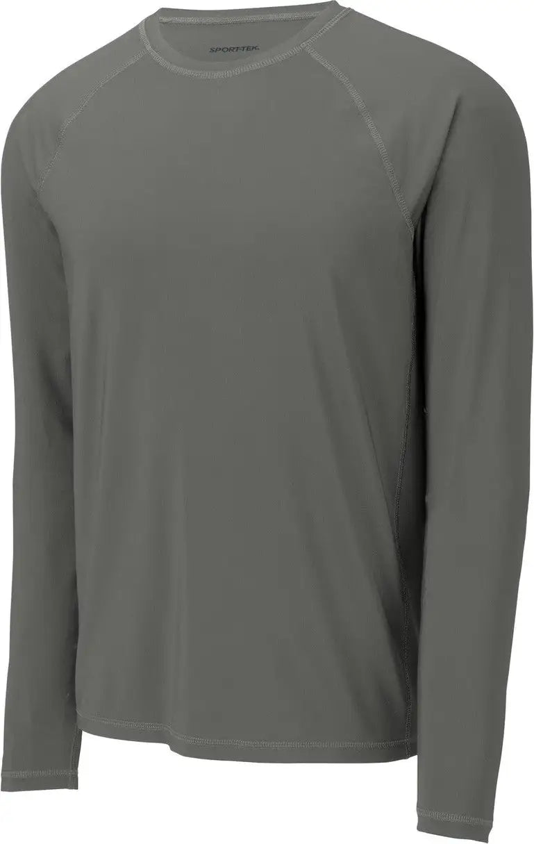 Sport-tek St470ls Long Sleeve Rashguard Tee - Dark Smoke Gray
