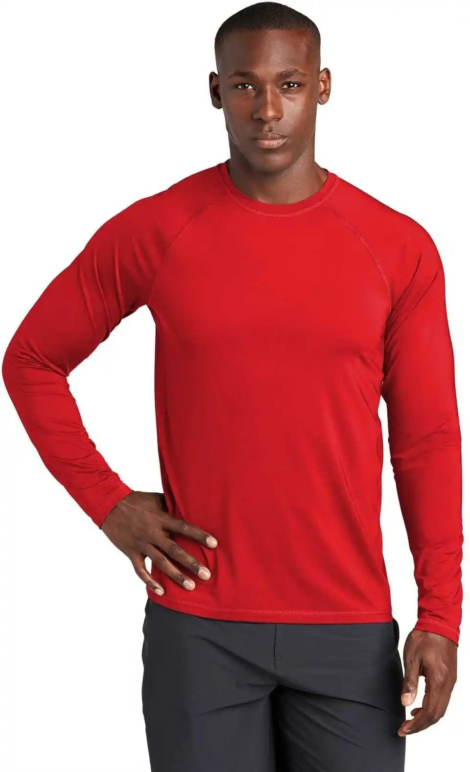Sport-tek St470ls Long Sleeve Rashguard Tee - True Red