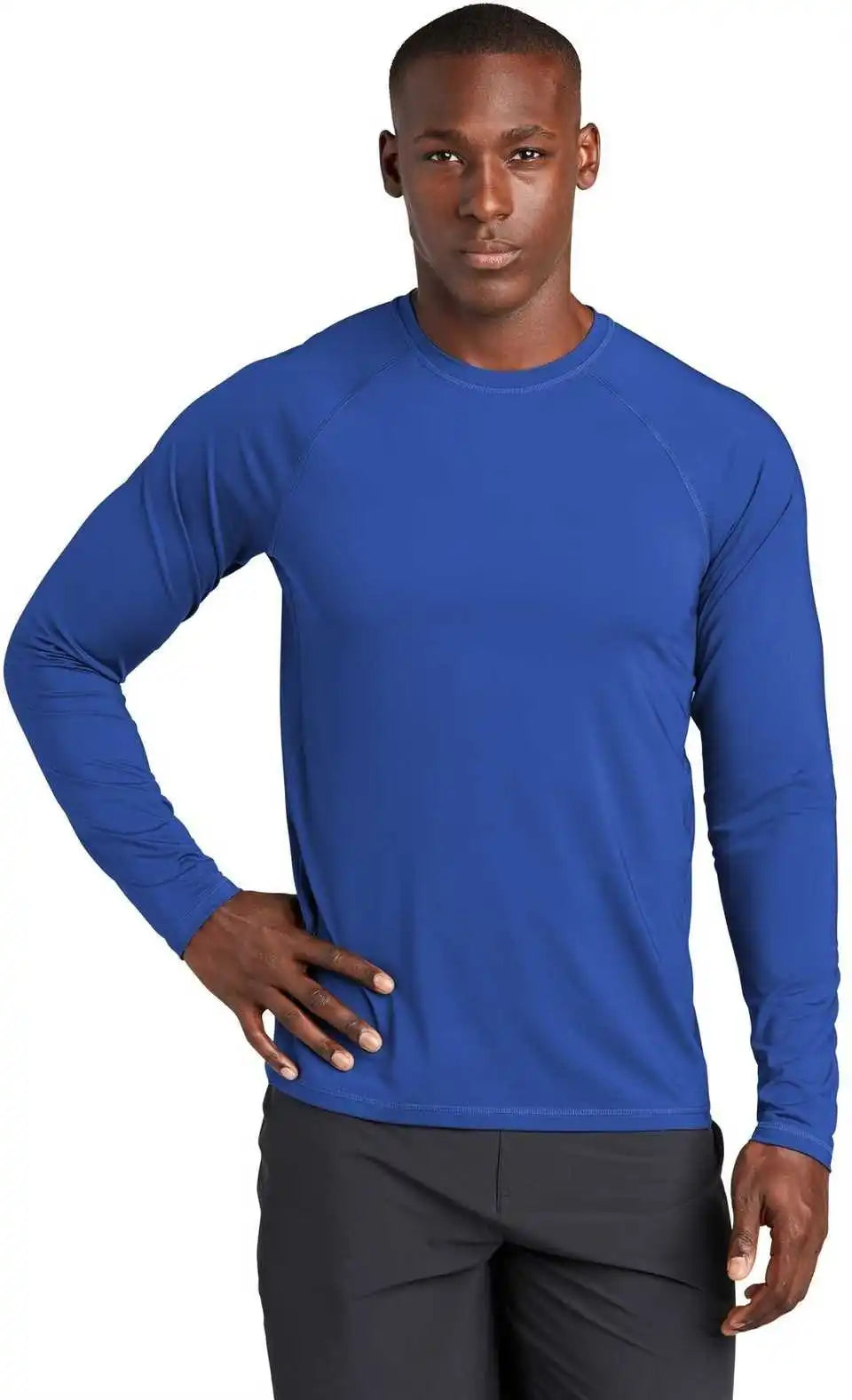 Sport-tek St470ls Long Sleeve Rashguard Tee - True Royal