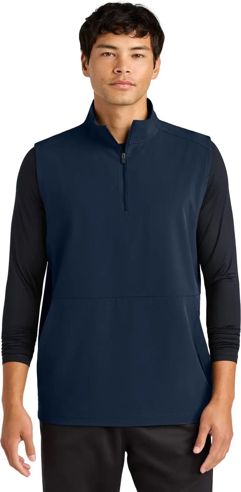 Sport-tek St487 Repeat 1/2-zip Vest - True Navy