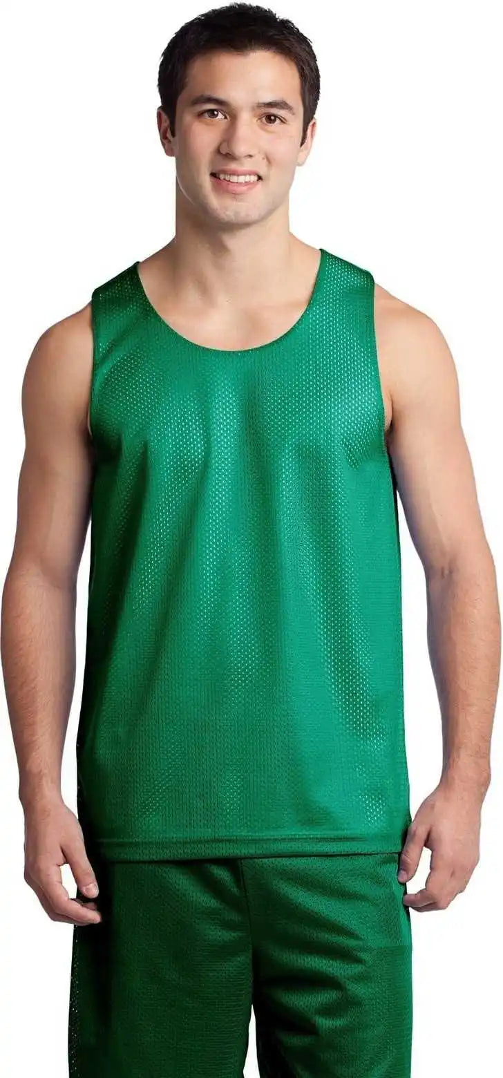 Sport-tek St500 Posicharge Classic Mesh Reversible Tank - Kelly Green