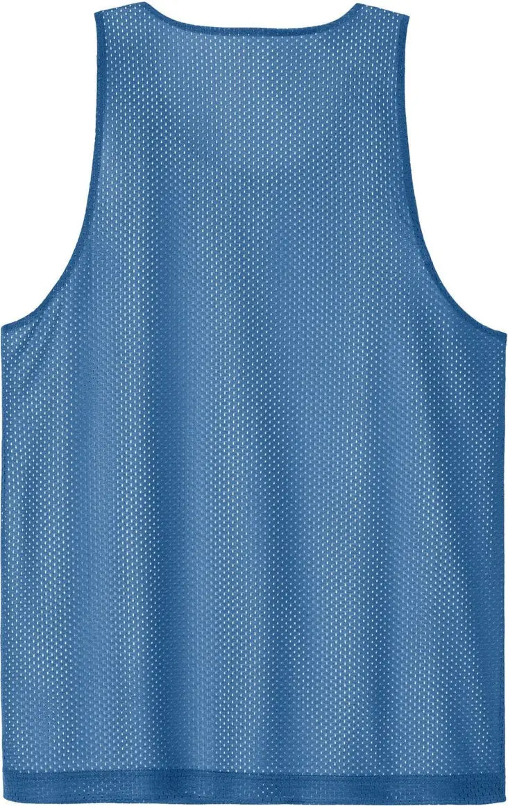 Sport-tek St5000 Posicharge Reversible Mesh Tank - Carolina Blue White - Blue/ / Adult Xs