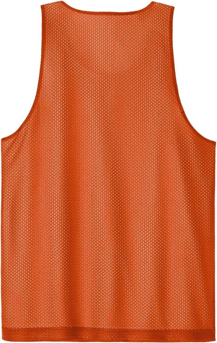 Sport-tek St5000 Posicharge Reversible Mesh Tank - Deep Orange White