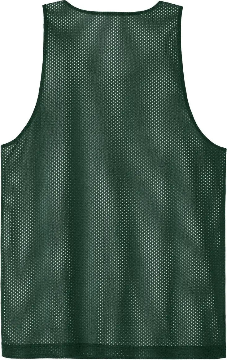 Sport-tek St5000 Posicharge Reversible Mesh Tank - Forest Green White