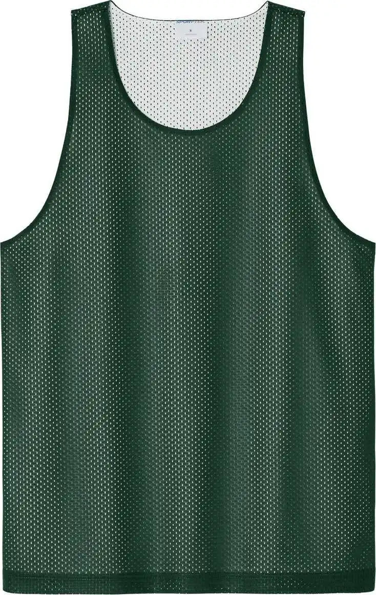 Sport-tek St5000 Posicharge Reversible Mesh Tank - Frgn/white