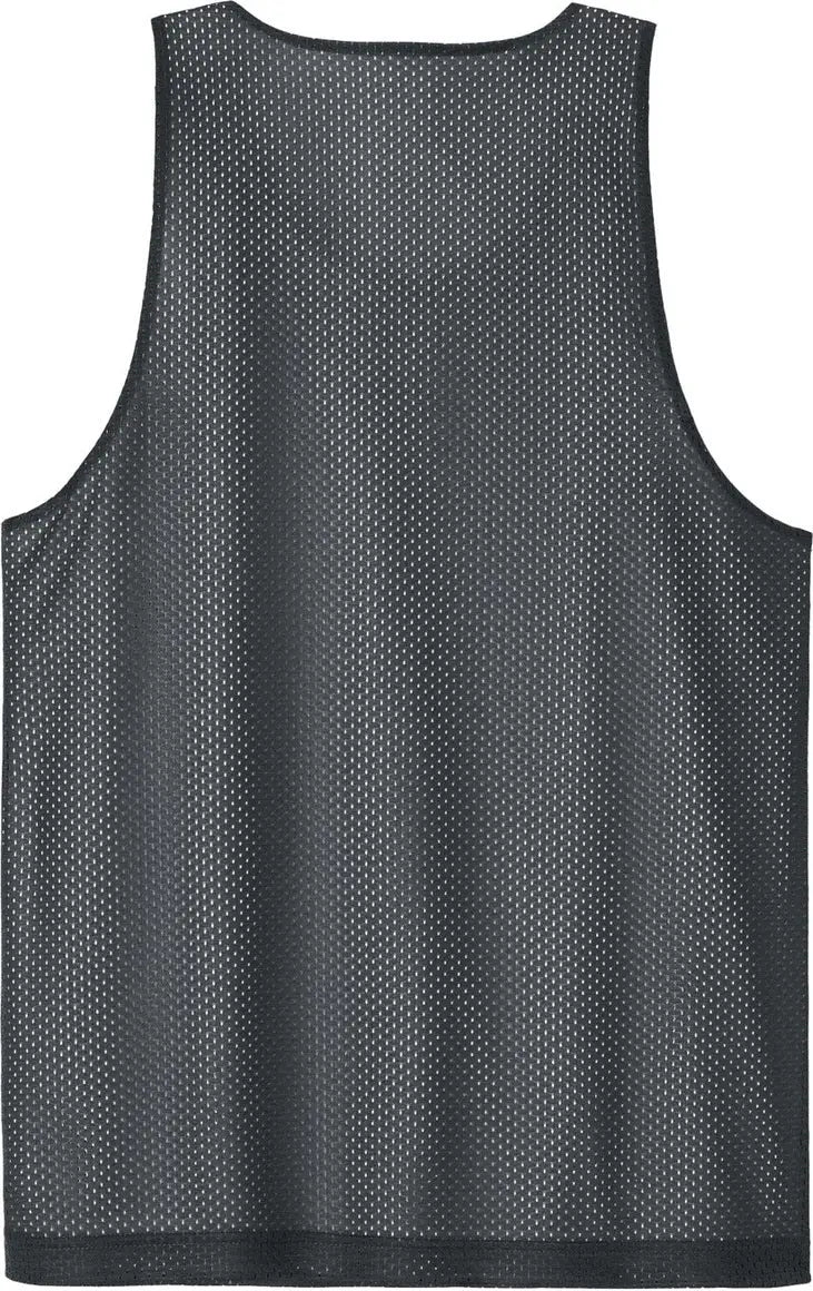 Sport-tek St5000 Posicharge Reversible Mesh Tank - Iron Gray White