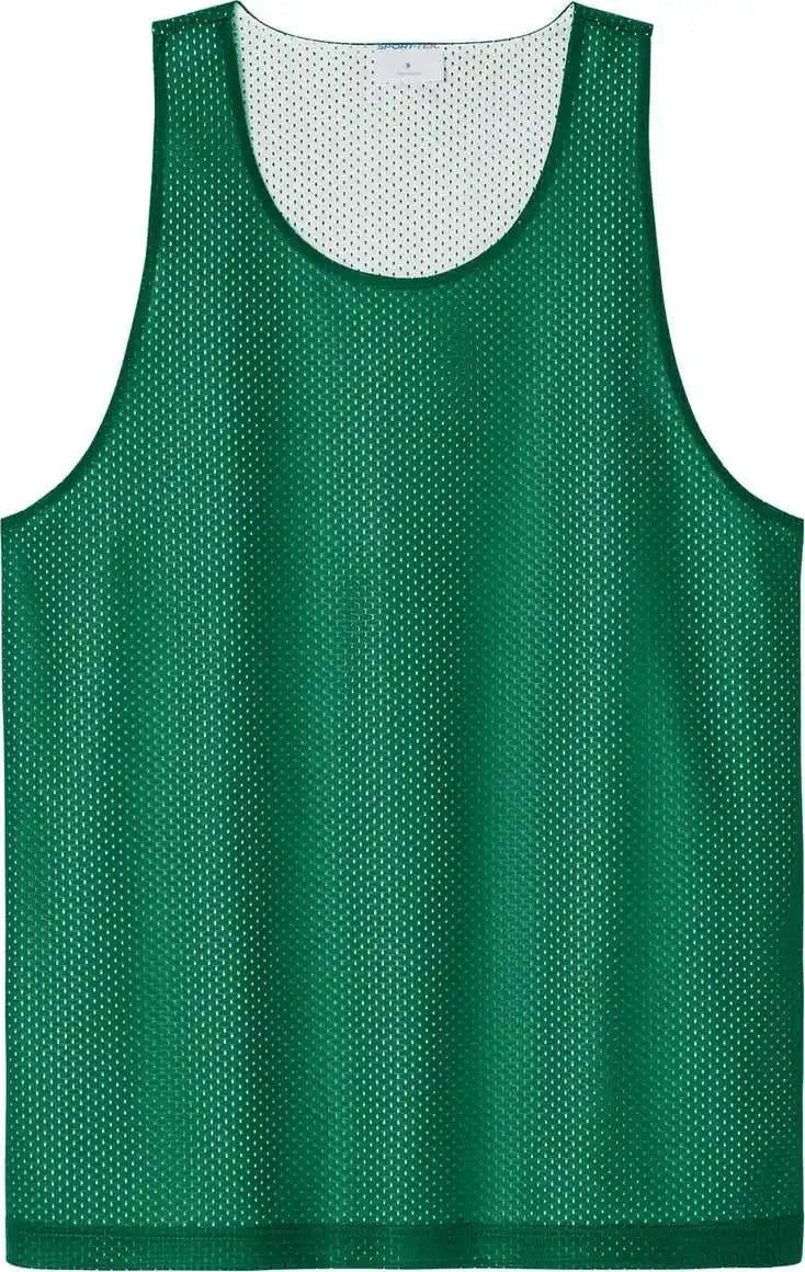 Sport-tek St5000 Posicharge Reversible Mesh Tank - Kllygr/wht