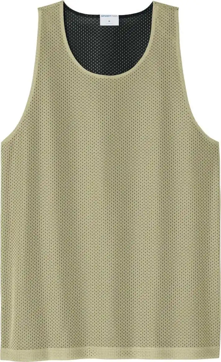 Sport-tek St5000 Posicharge Reversible Mesh Tank - Vgsgld/blk