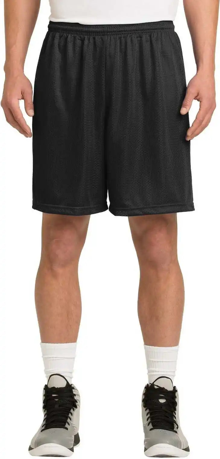 Sport-tek St510 Posicharge Classic Mesh Short - Black