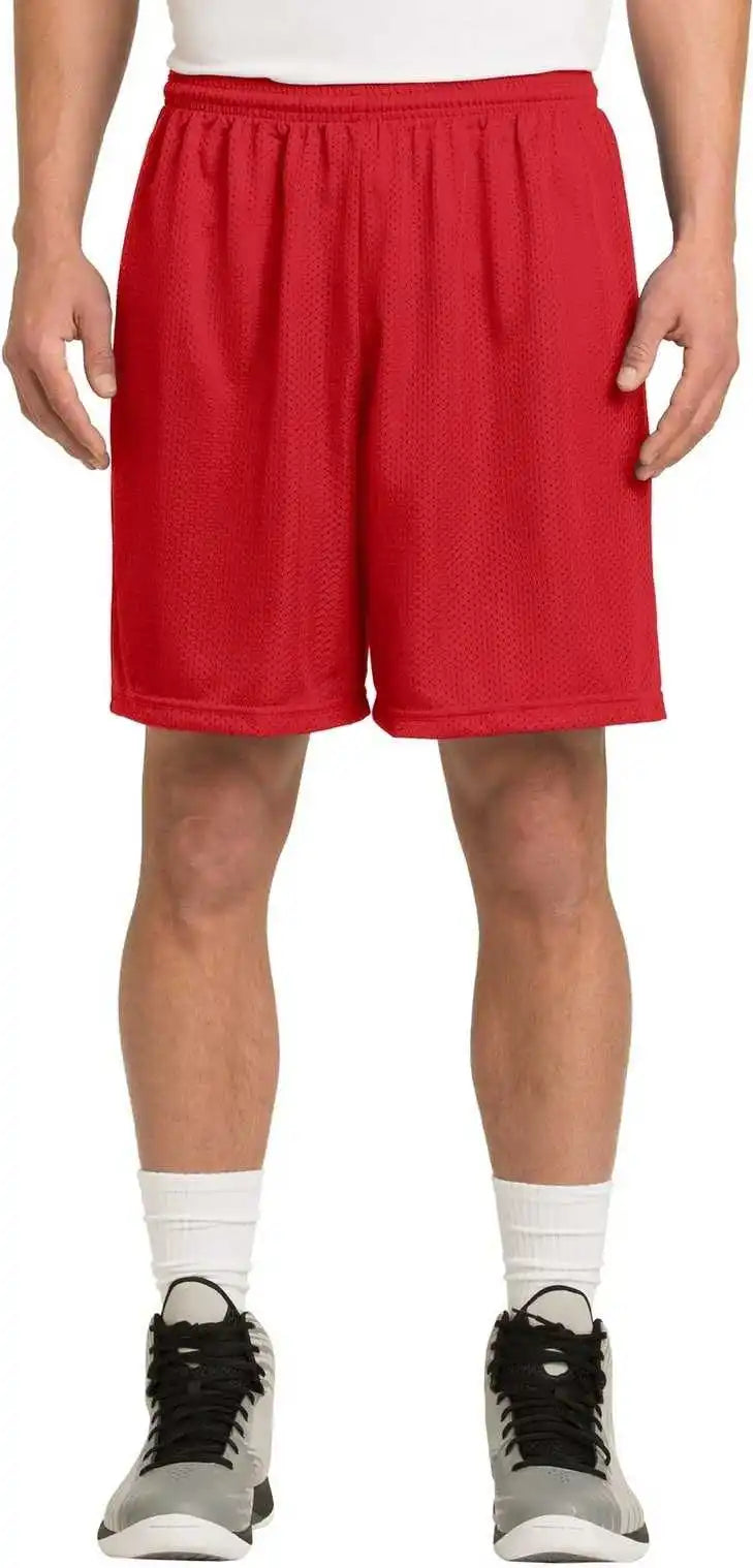 Sport-tek St510 Posicharge Classic Mesh Short - True Red