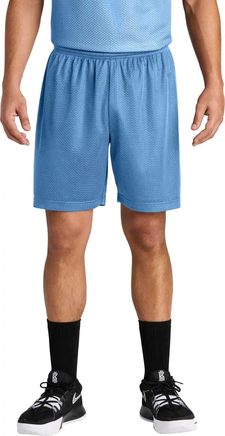 Sport-tek St5100 Posicharge Mesh 7’’ Short - Carolina Blue