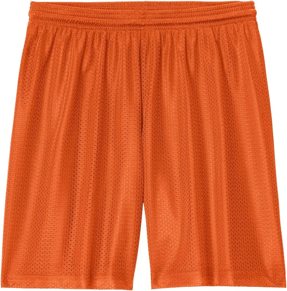 Sport-tek St5100 Posicharge Mesh 7’’ Short - Deep Orange