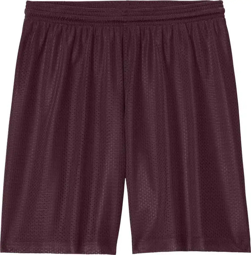 Sport Tek St5100 Posicharge Mesh 7’’ Short Maroon