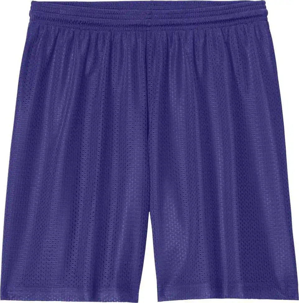 Sport Tek St5100 Posicharge Mesh 7’’ Short Purple