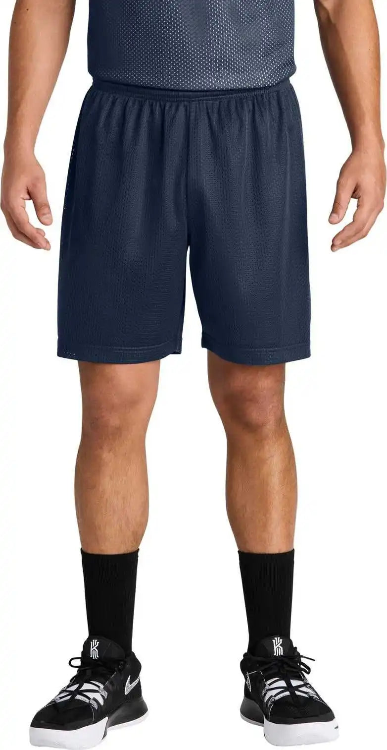 Sport Tek St5100 Posicharge Mesh 7’’ Short True Navy
