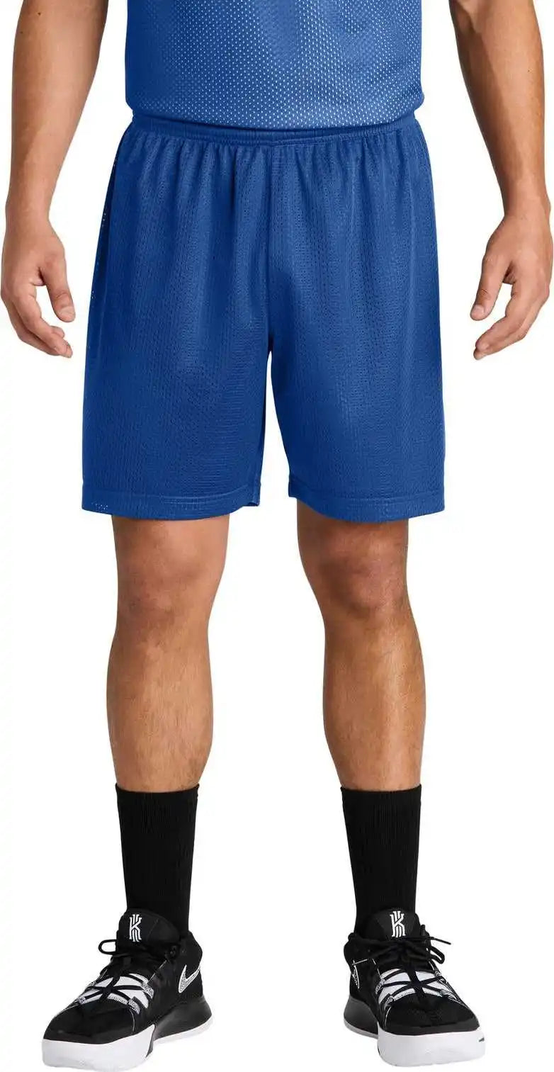 Sport Tek St5100 Posicharge Mesh 7’’ Short True Royal