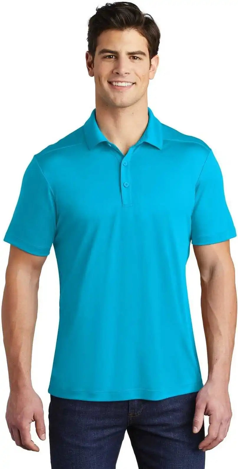 Sport Tek St520 Posi Uv Pro Polo Sapphire