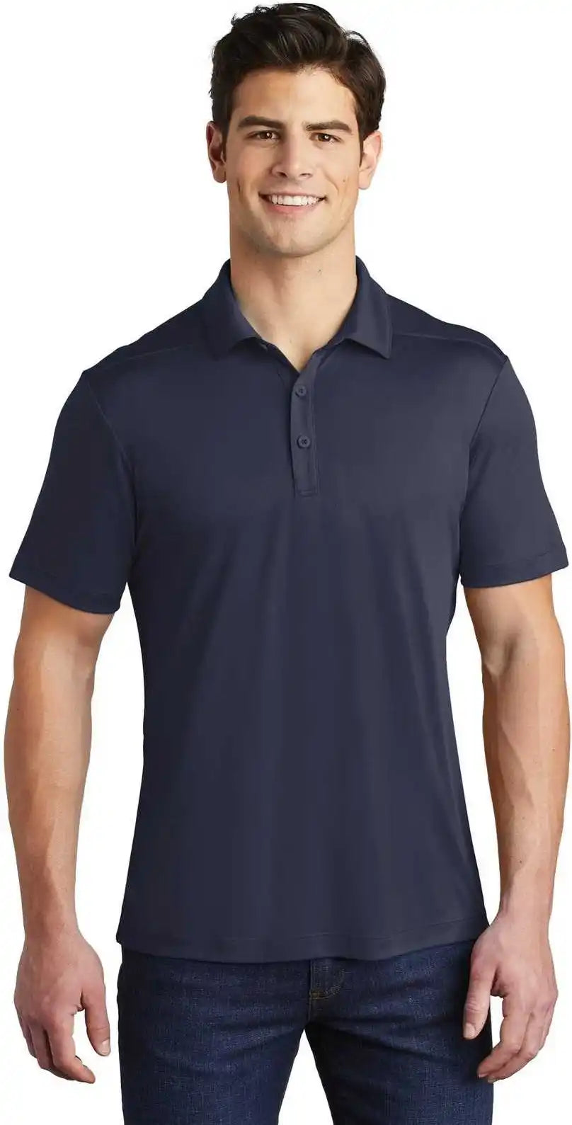 Sport Tek St520 Posi Uv Pro Polo True Navy