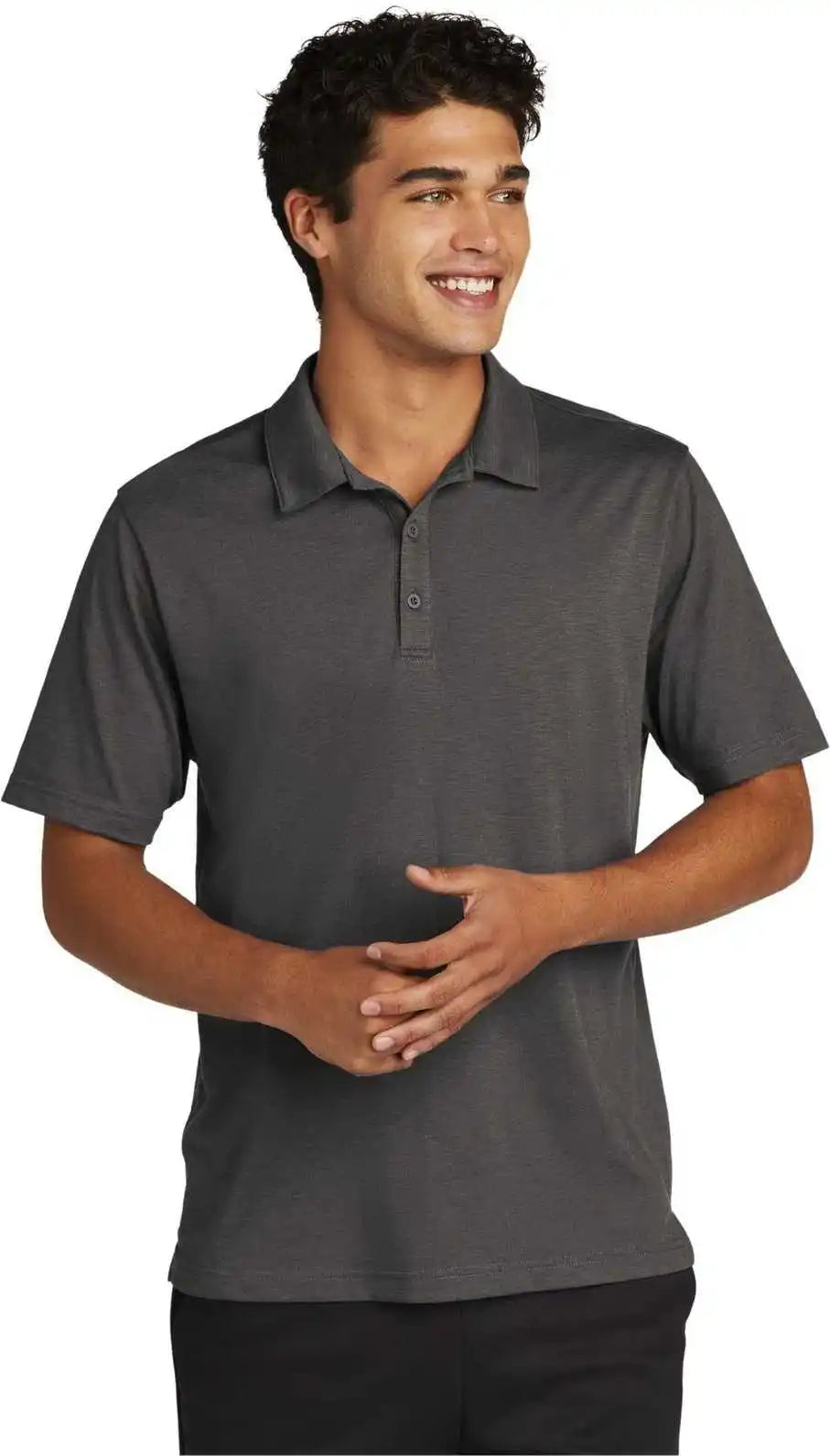Sport Tek St530 Posicharge Strive Polo Graphite