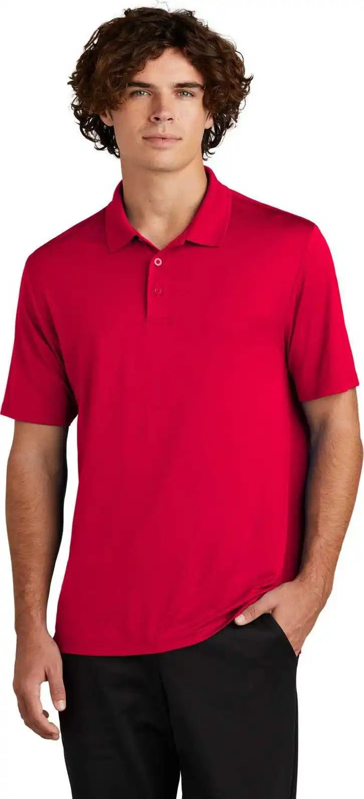 Sport-tek St535 Sideline Polo - Deep Red