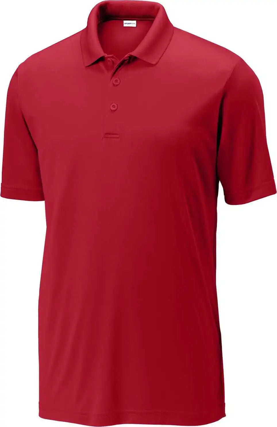 Sport Tek St550 Posicharge Competitor Polo Deep Red