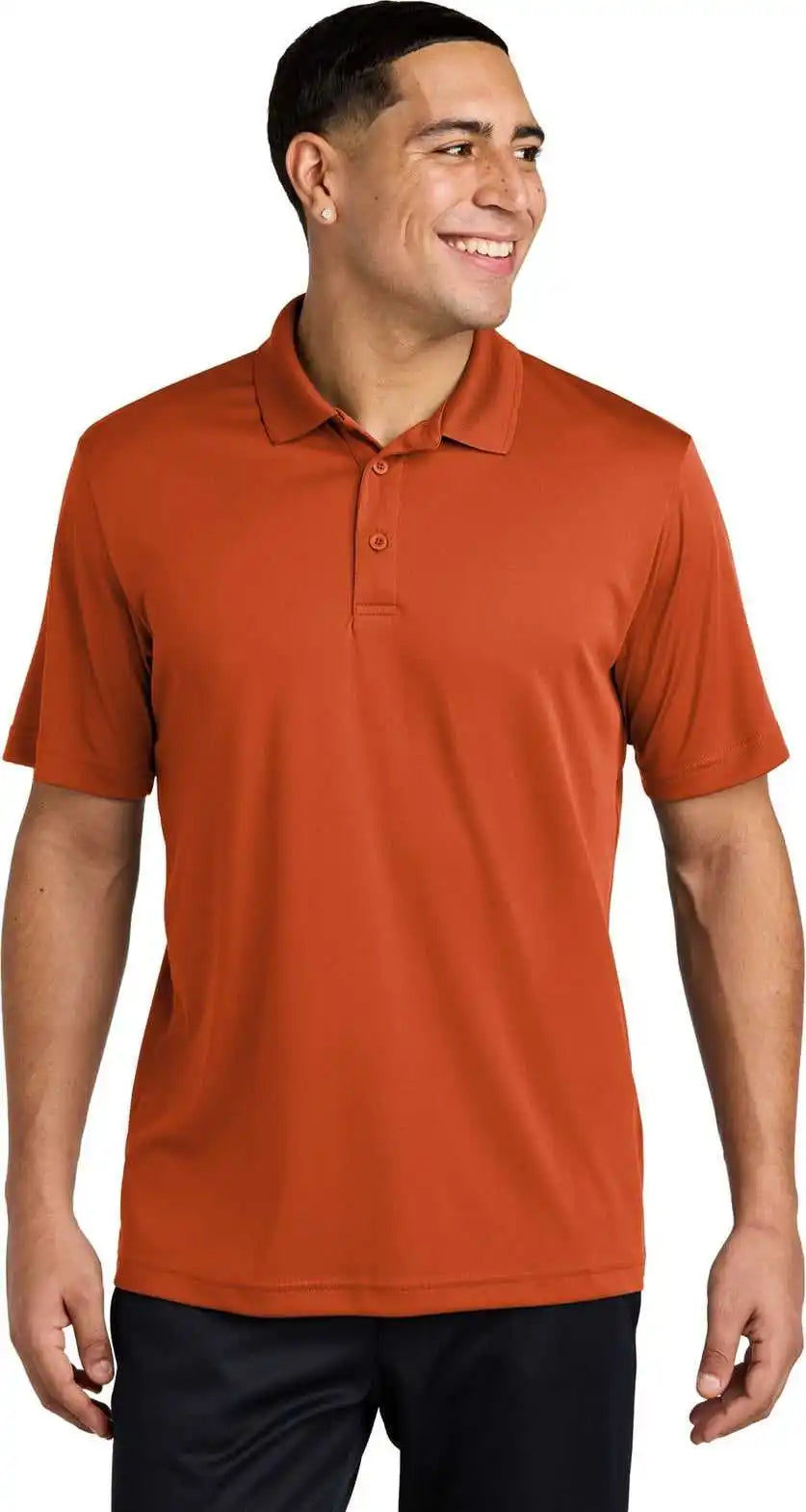 Sport Tek St550 Posicharge Competitor Polo Deeporange