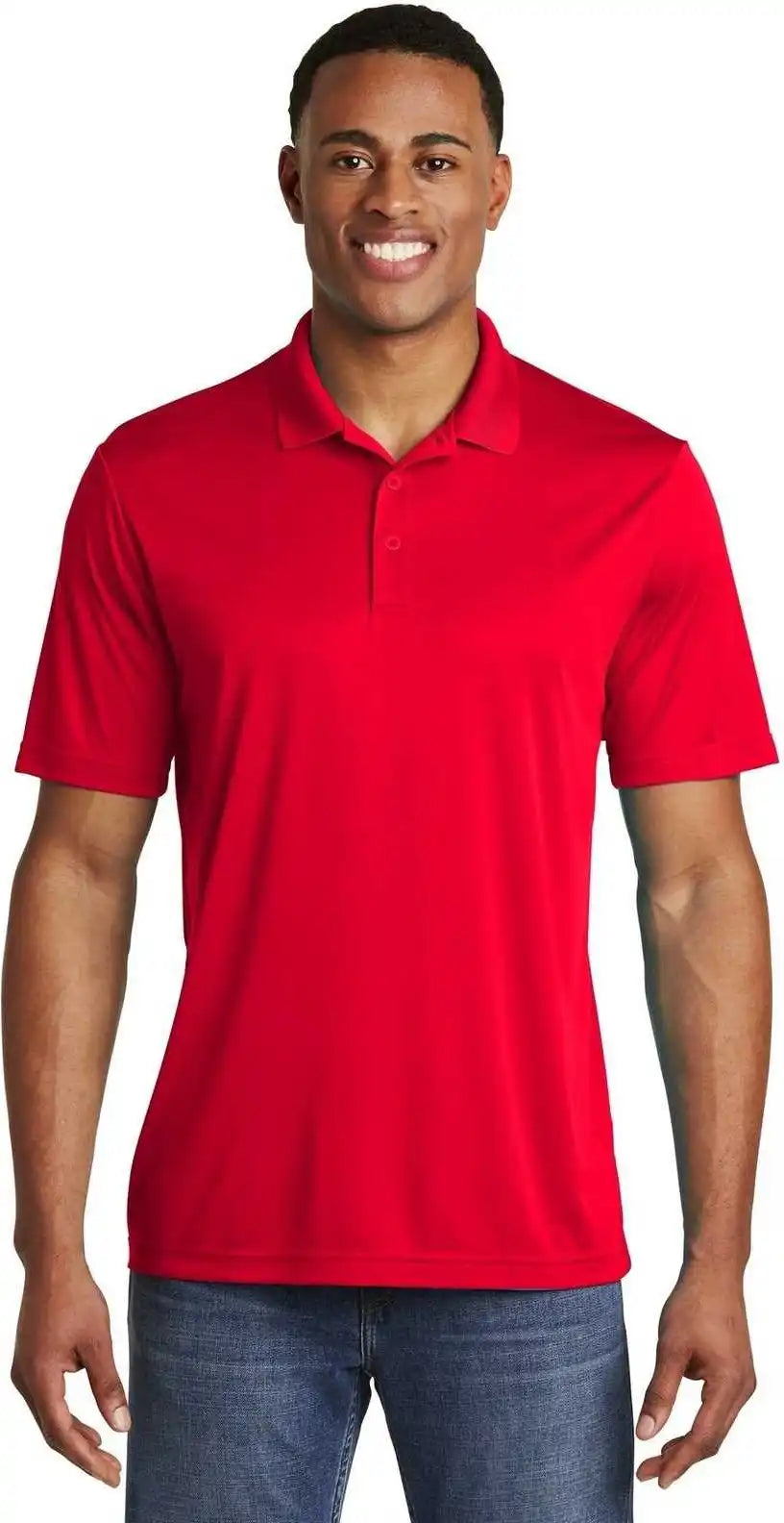 Sport Tek St550 Posicharge Competitor Polo True Red