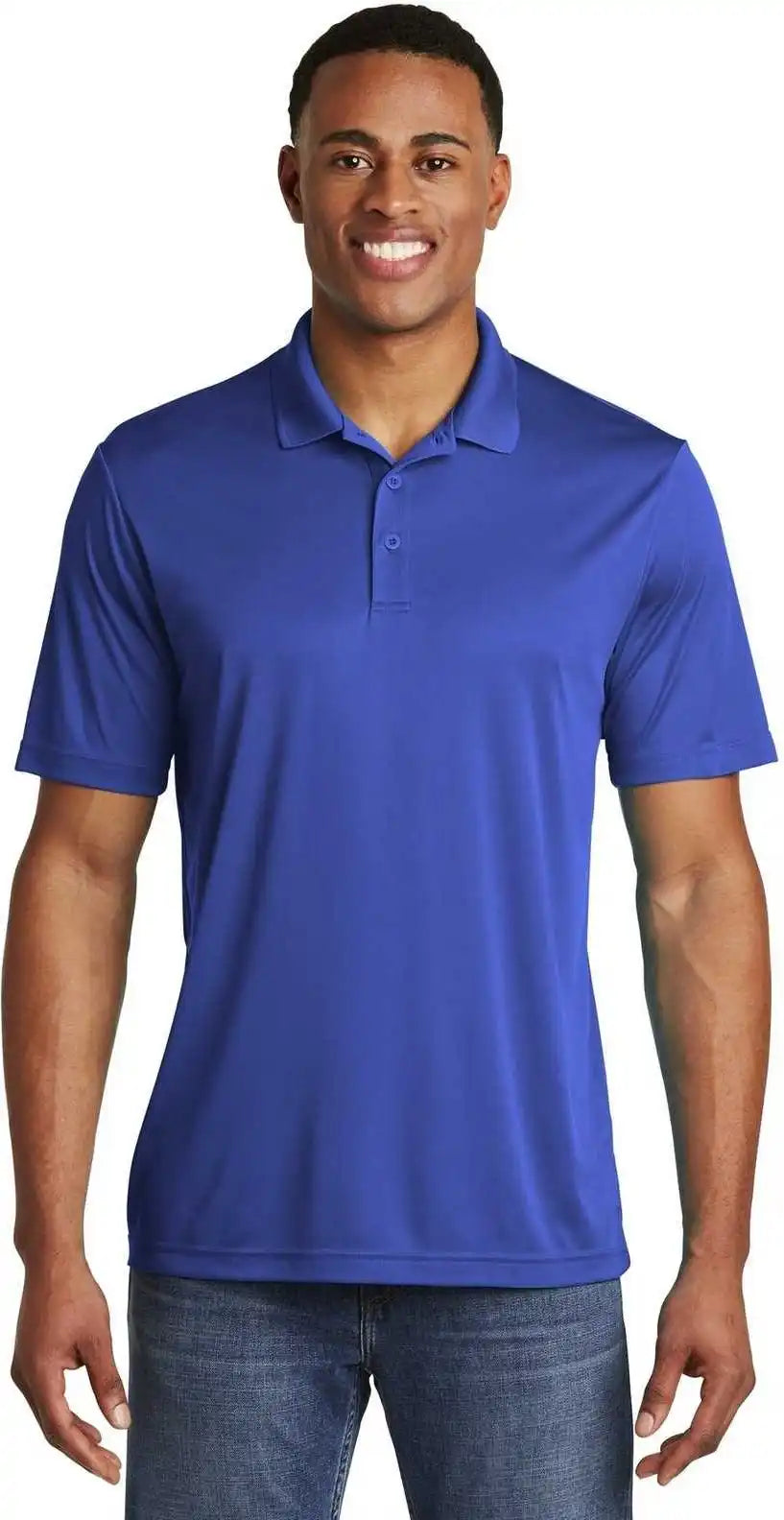 Sport Tek St550 Posicharge Competitor Polo True Royal