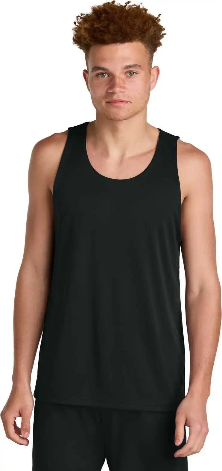 Sport Tek St551 Posicharge Competitor Rev Tank Black/ White