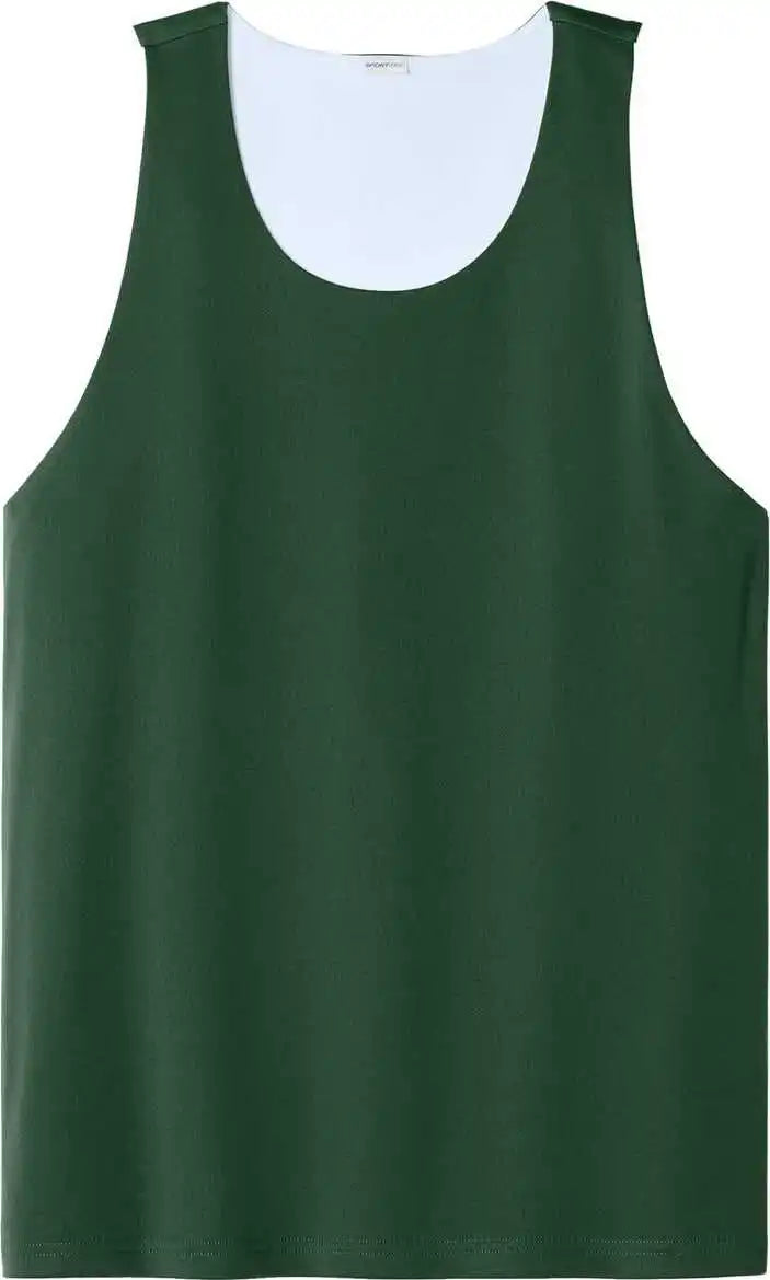 Sport Tek St551 Posicharge Competitor Rev Tank Frgn/white