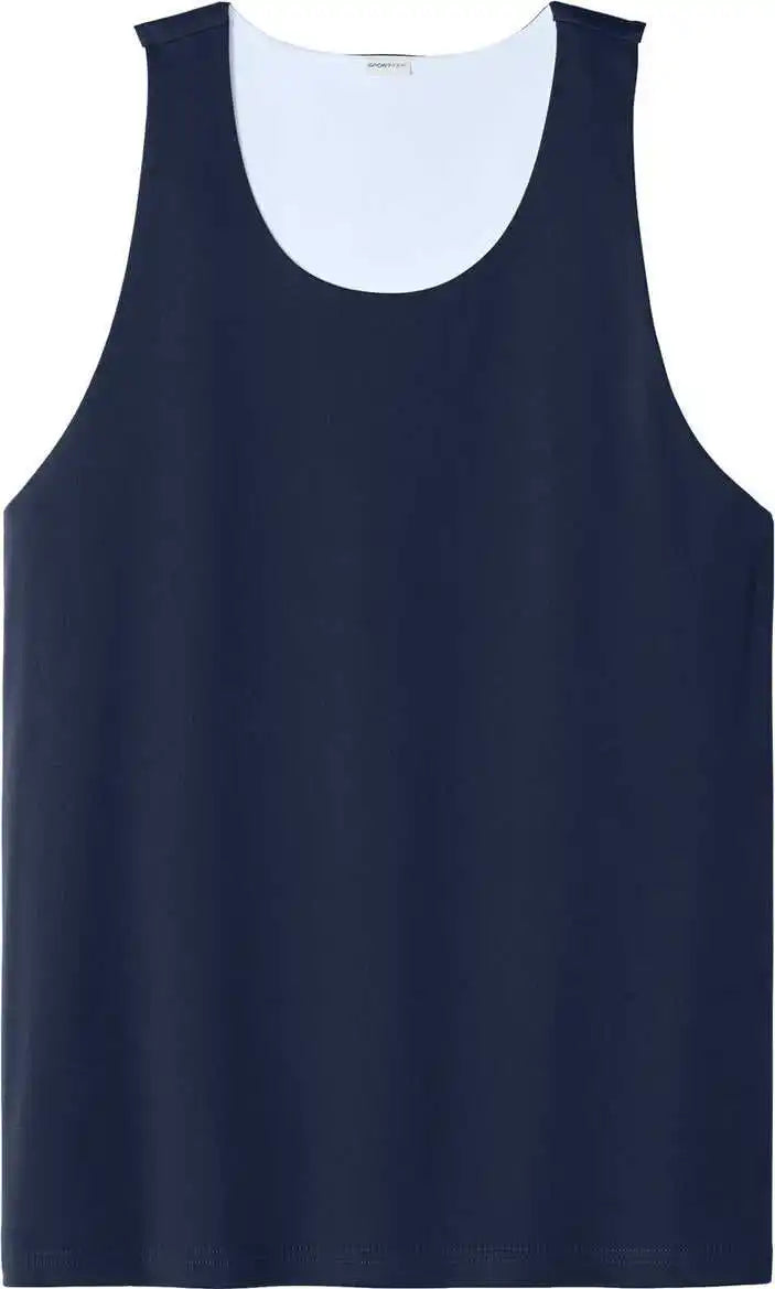 Sport-tek St551 Posicharge Competitor Rev Tank - True Navy/ White