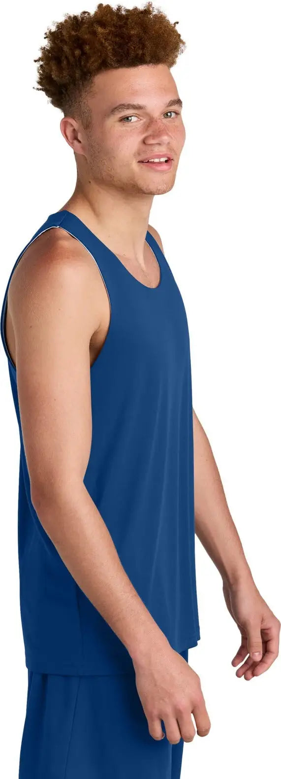 Sport-tek St551 Posicharge Competitor Rev Tank - True Royal White