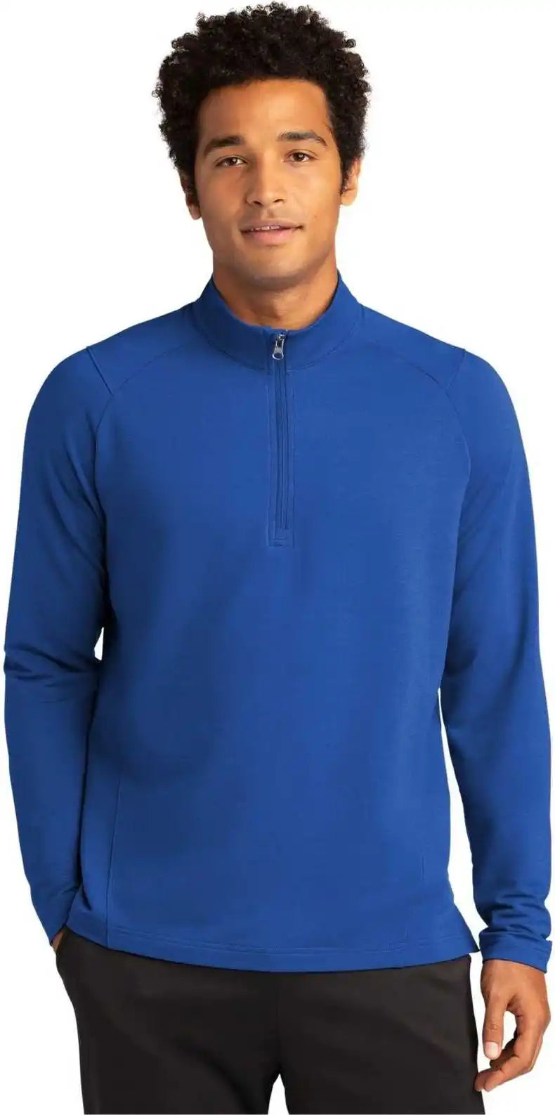 Sport Tek St561 Wick Flex Fleece 1/4 Zip True Royal