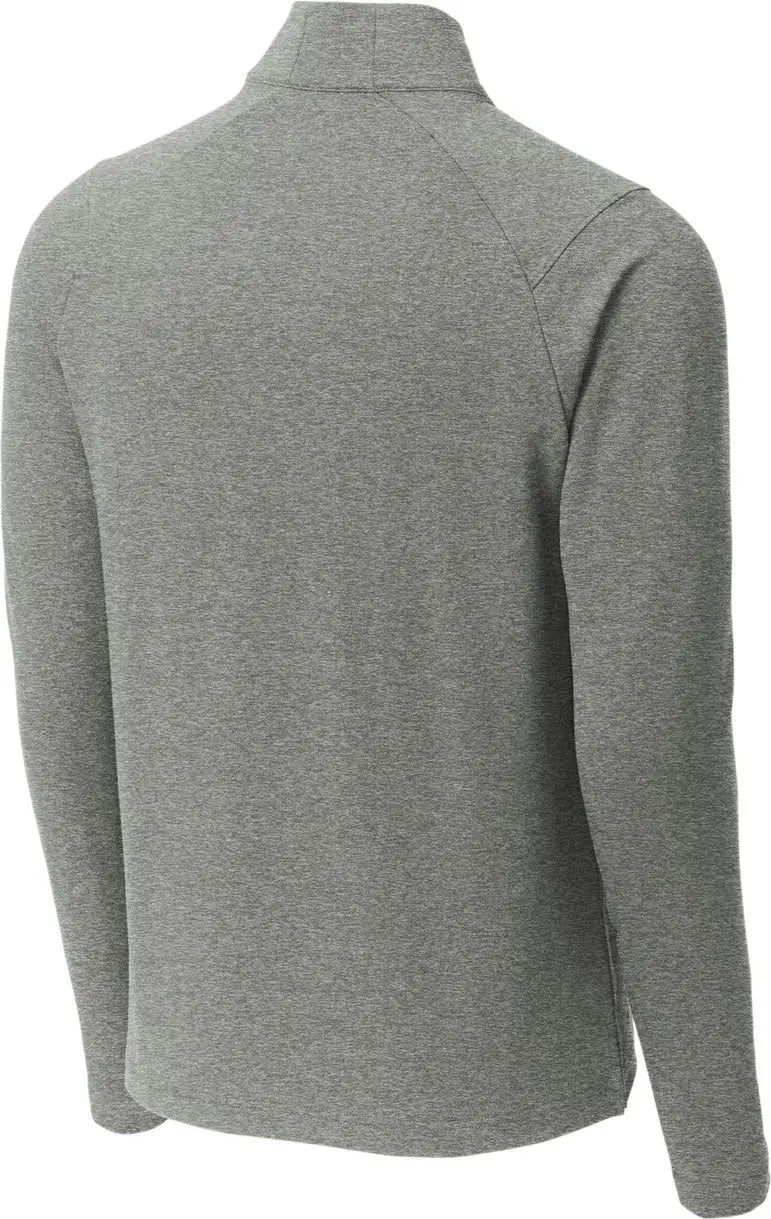 Sport-tek St561 Sport-wick Flex Fleece 1/4-zip - Light Gray Heather