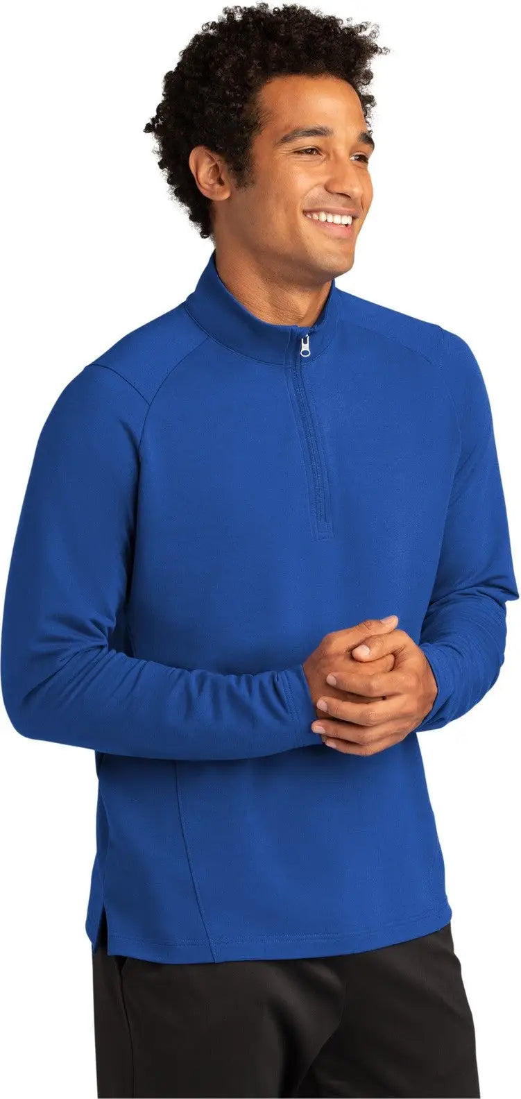 Sport-tek St561 Sport-wick Flex Fleece 1/4-zip - True Royal