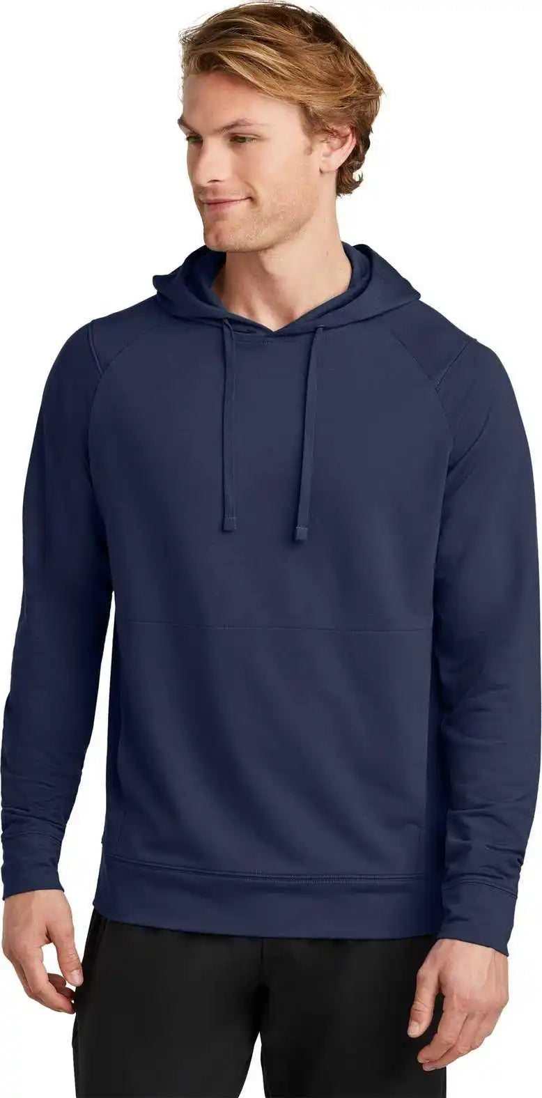 Sport Tek St562 Wick Flex Fleece Pullover Hoodie True Navy