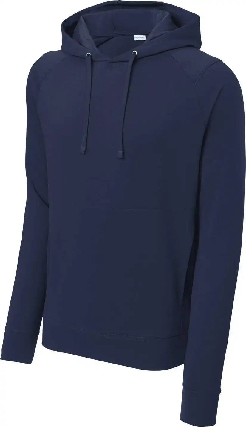 Sport Tek St562 Wick Flex Fleece Pullover Hoodie True Navy