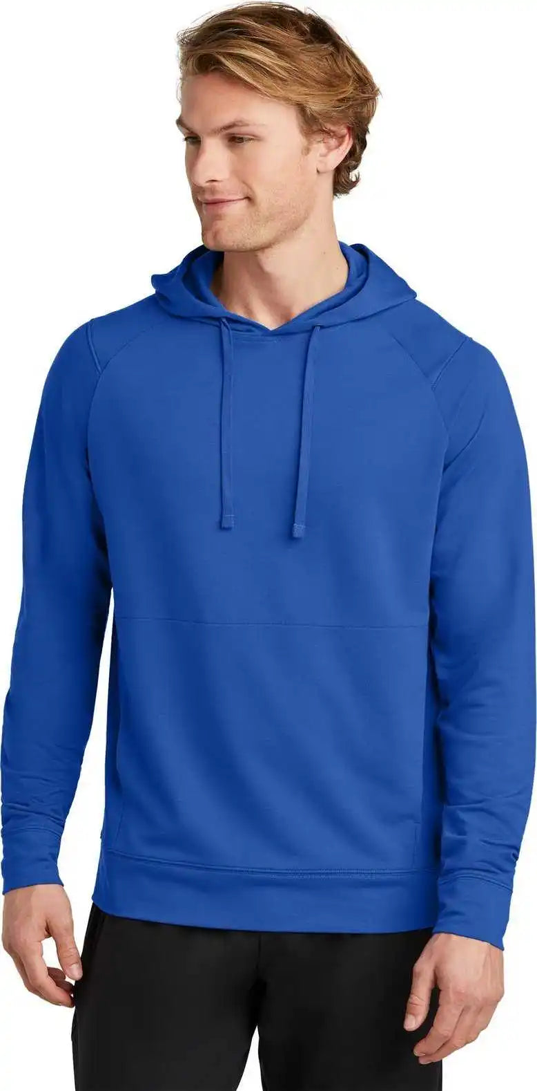 Sport Tek St562 Wick Flex Fleece Pullover Hoodie True Royal