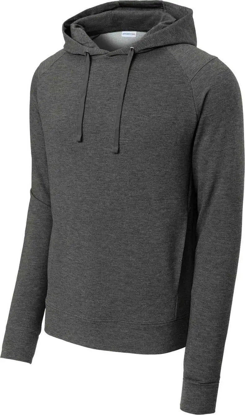Sport-tek St562 Sport-wick Flex Fleece Pullover Hoodie - Dark Grey Heather