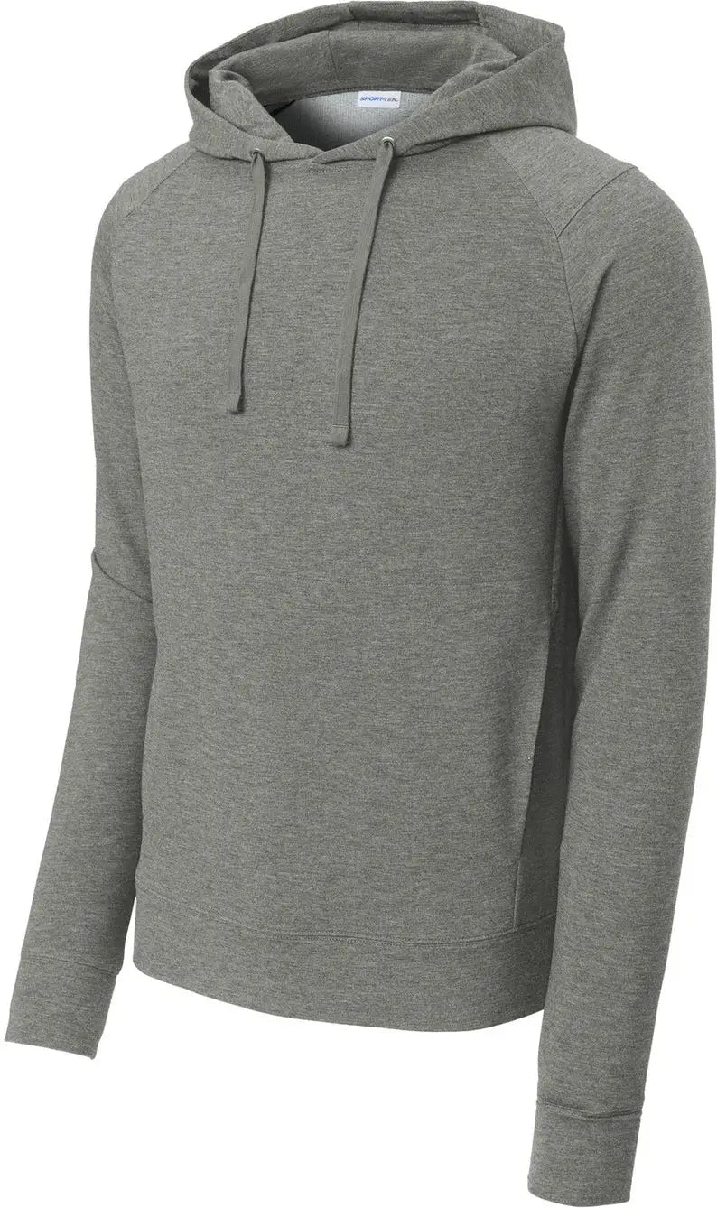 Sport-tek St562 Sport-wick Flex Fleece Pullover Hoodie - Light Gray Heather