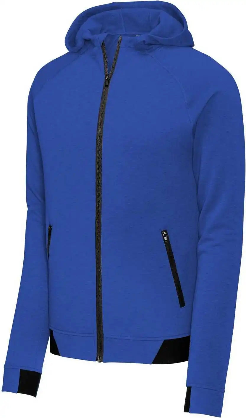Sport-tek St570 Posicharge Strive Hooded Full-zip - True Royal