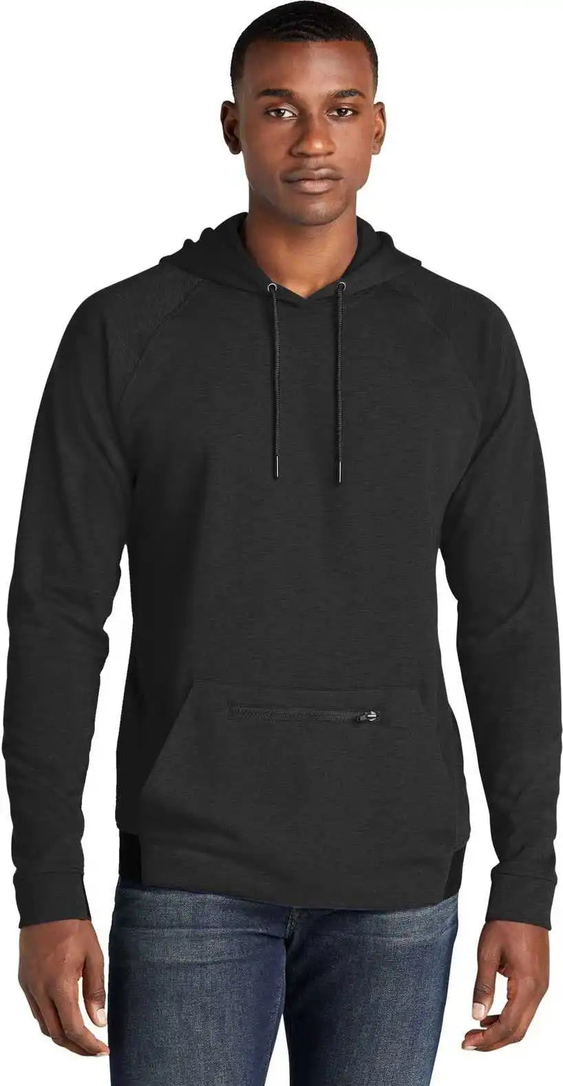 Sport-tek St571 Posicharge Strive Hooded Pullover - Black