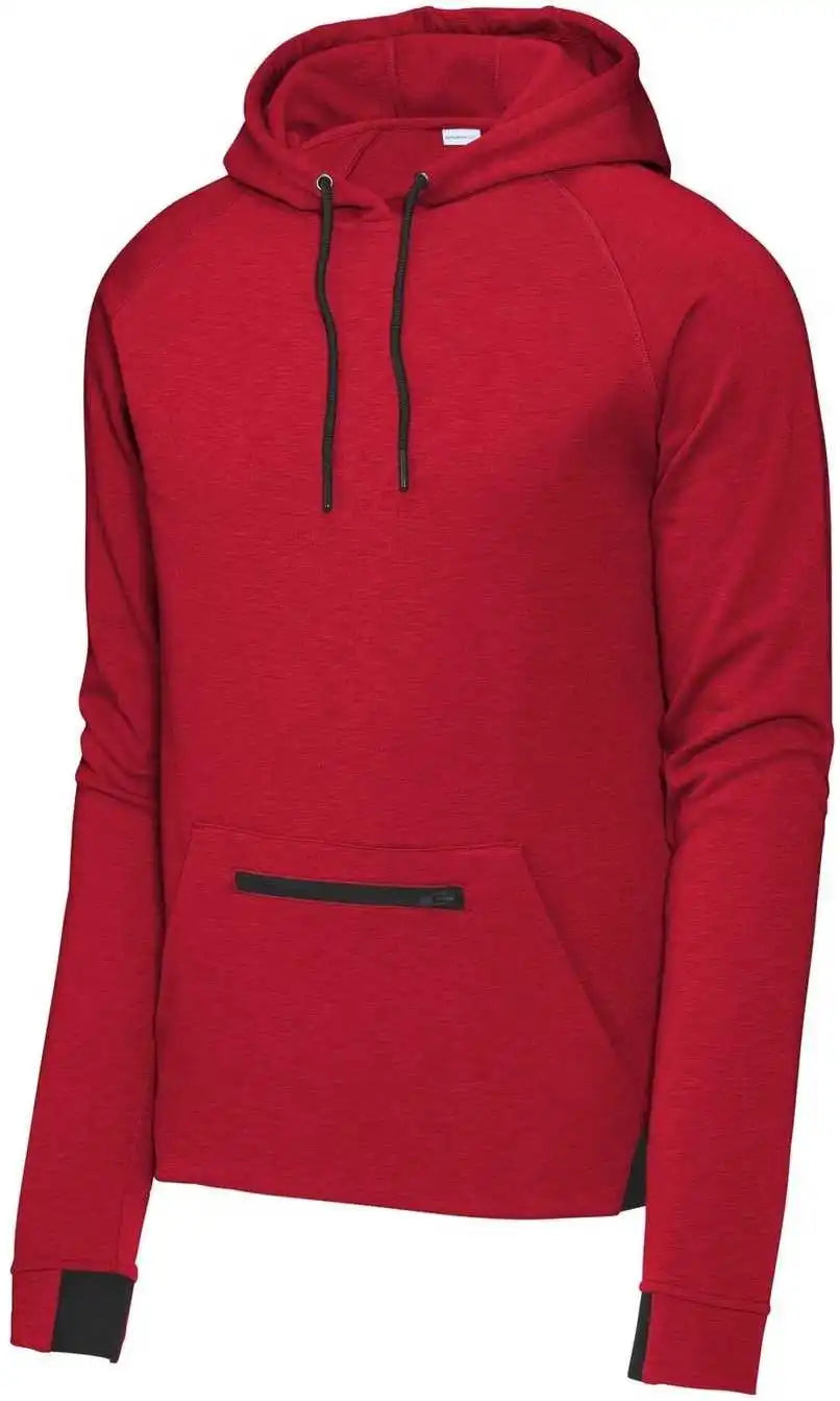 Sport-tek St571 Posicharge Strive Hooded Pullover - Deep Red
