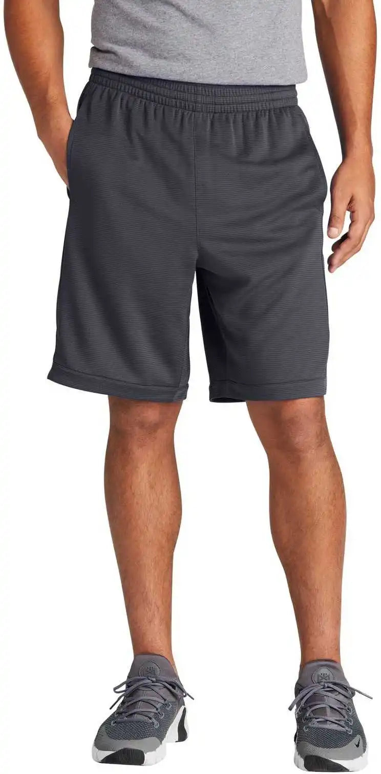 Sport Tek St575 Posicharge Position Short with Pockets Graphite