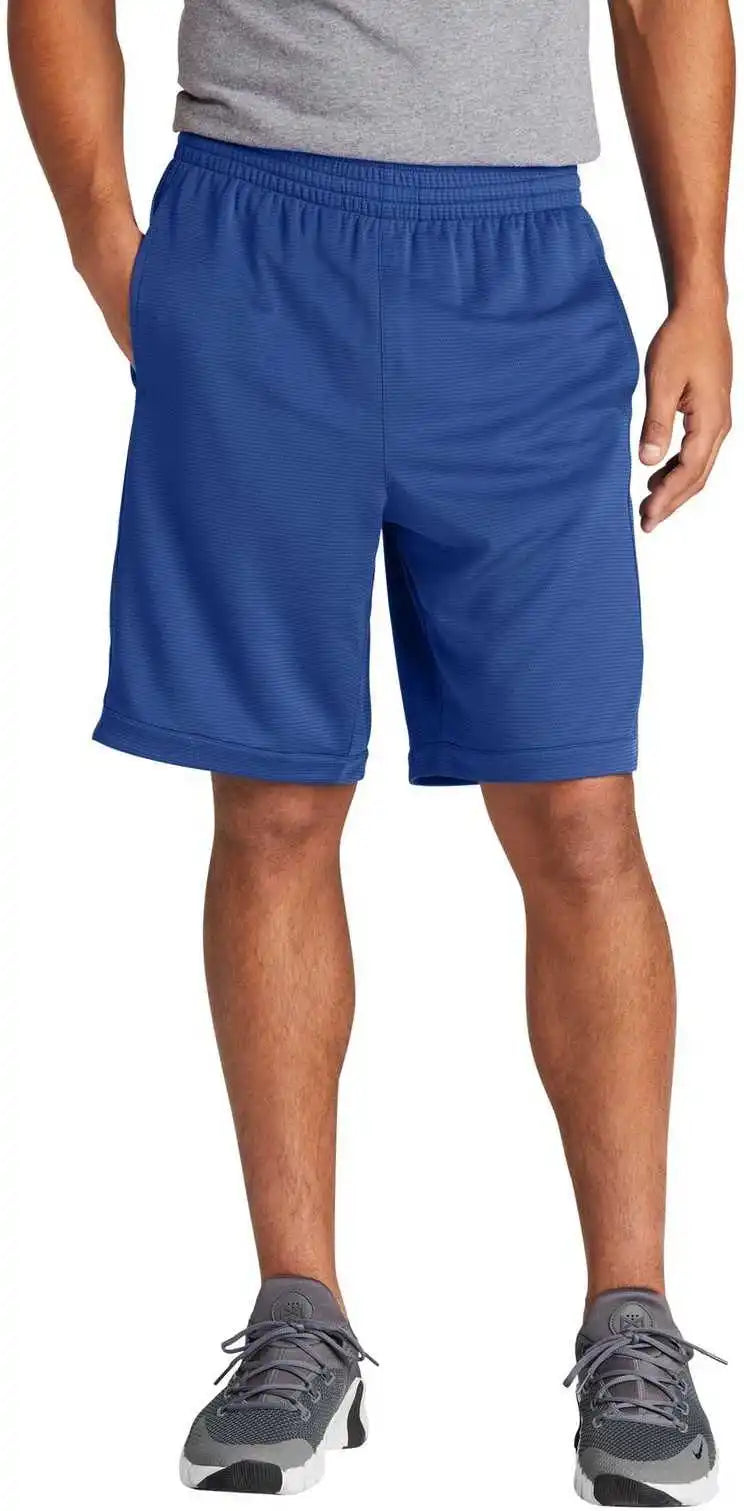 Sport Tek St575 Posicharge Position Short with Pockets True Royal