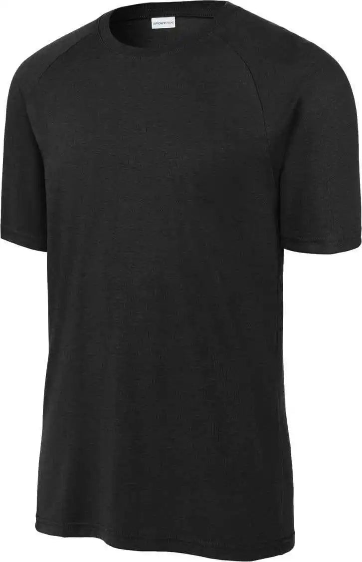 Sport Tek St6040 Halftime Raglan Tee Black