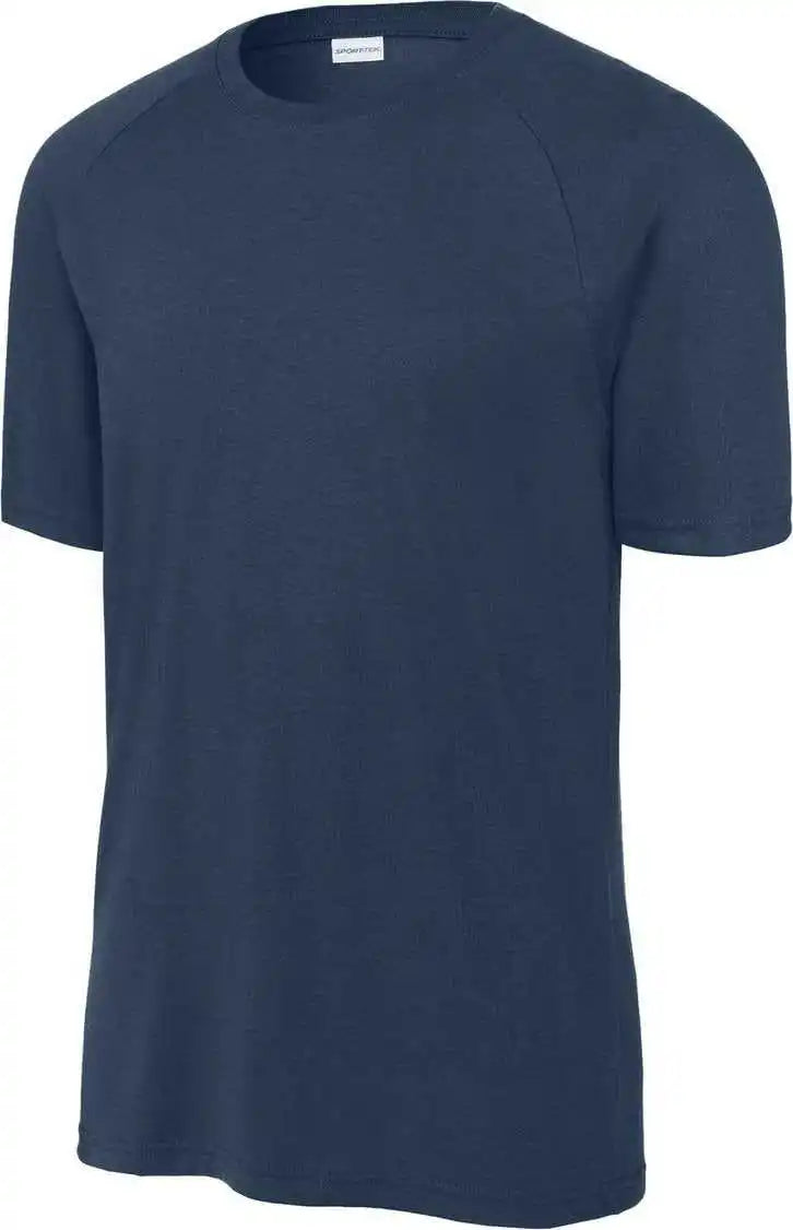 Sport Tek St6040 Halftime Raglan Tee True Navy