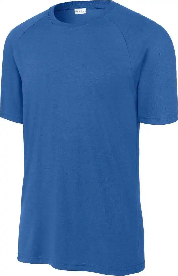 Sport Tek St6040 Halftime Raglan Tee True Royal