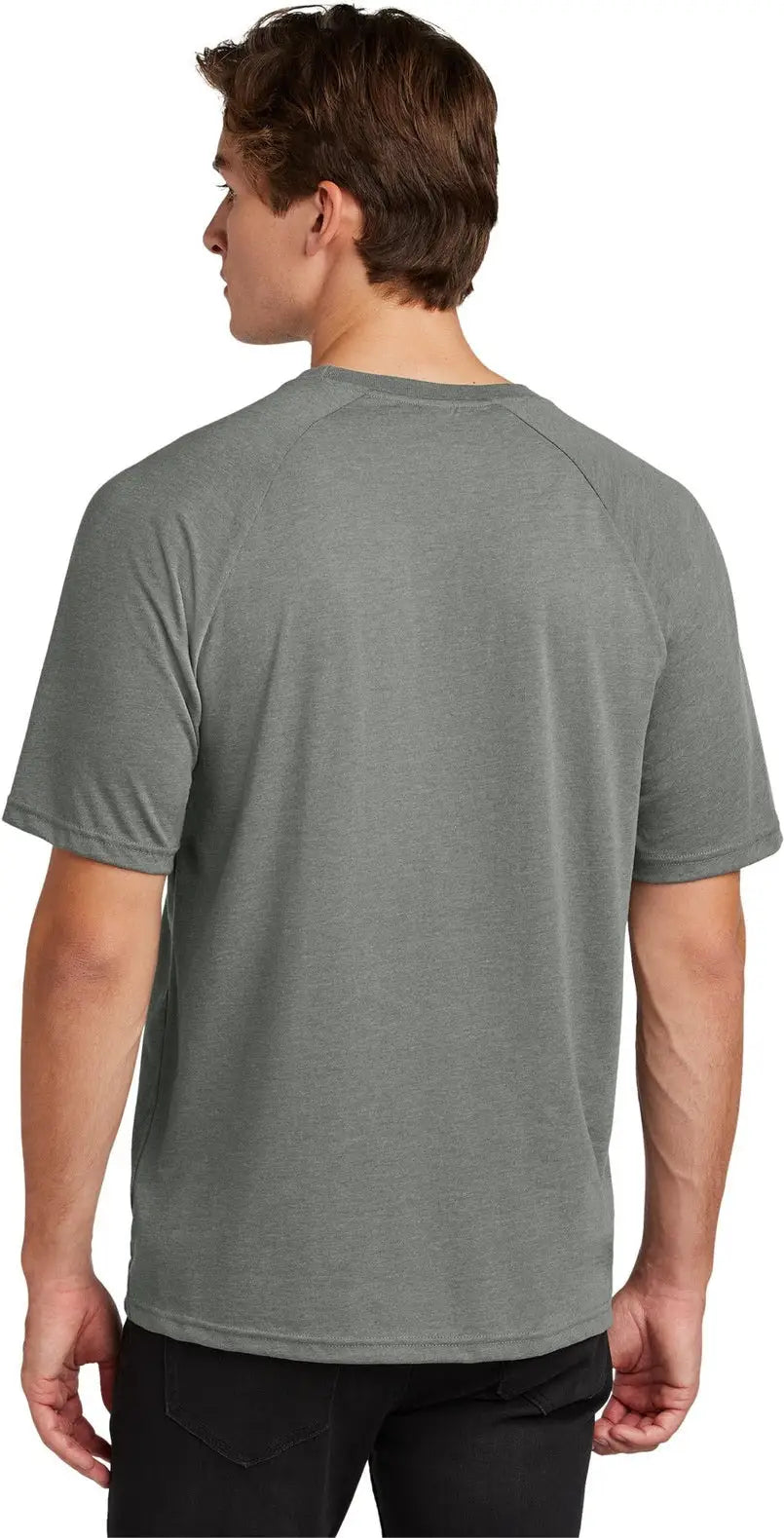 Sport-tek St6040 Halftime Raglan Tee - Vintage Heather